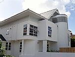 Immaculate three double bedroom two bathroom first floor apartment with balcony & garage